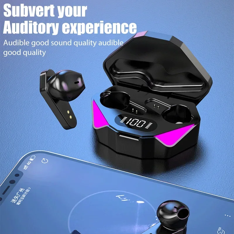 2025 New TWS Wireless Earphone 5.3 bluetooth Headphone Low Latency Earbud Esport Gaming Headset Gamer with Mic For xiaomi iphone - Image 4